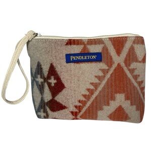 Pendleton Wristlet Coin Purse Accessory Bag Southwest Wool Print